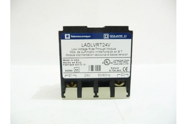 Contactor Low Volt Module, LADLVRT24V, Telemecanique, USA